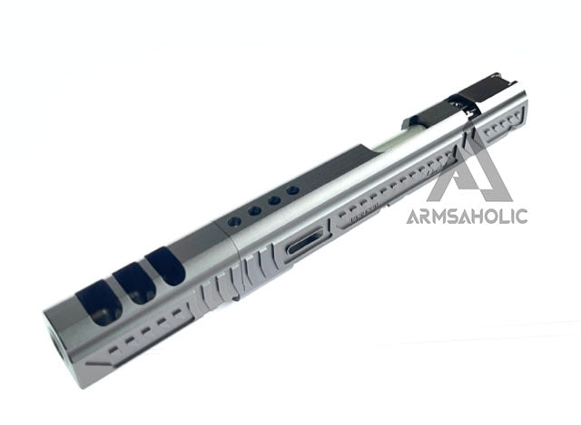 Load image into Gallery viewer, Airsoft Masterpiece LimCat SaberCat Open slide for Hi-Capa Series #SK-SABERC-O - Black