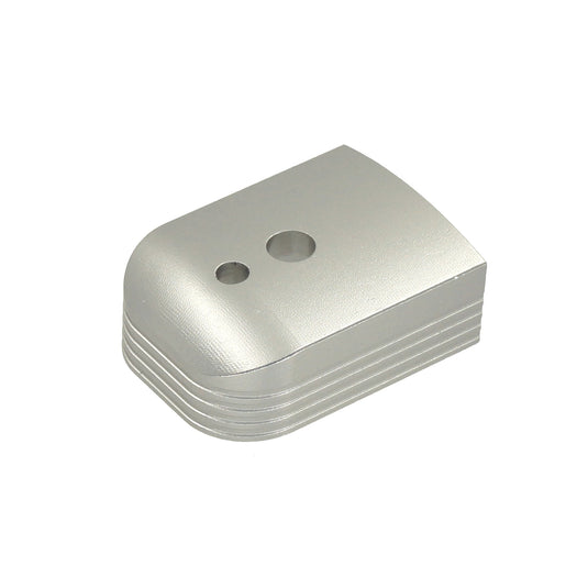 KF Airsoft CNC Aluminum Magazine Base for Marui Hi-Capa Airsoft Magazine SIlver