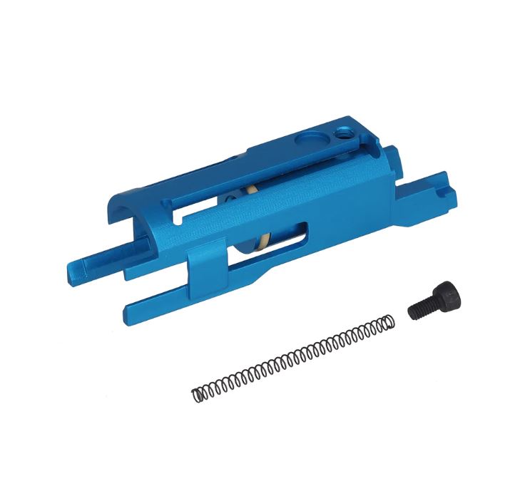 Load image into Gallery viewer, KF Airsoft CNC Lightweight Nozzle Housing for Marui Hi-Capa 5.1 Series - Blue #KF51-004L