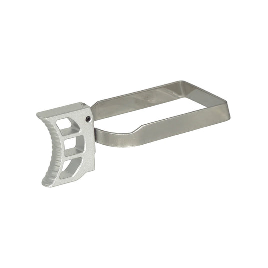 KF Airsoft CNC Trigger and Trigger Bar for Marui Hi-Capa Airsoft Silver