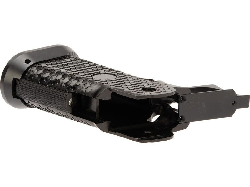Load image into Gallery viewer, KF CNC Aluminum Grip for Tokyo Marui Hi-Capa Airsoft Pistols - Black #KF51-301BK