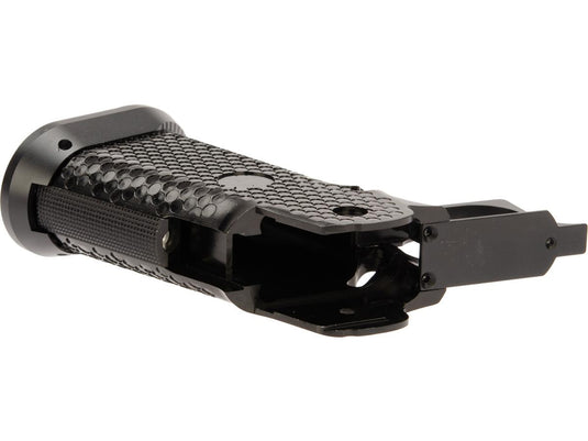 KF CNC Aluminum Grip for Tokyo Marui Hi-Capa Airsoft Pistols - Black