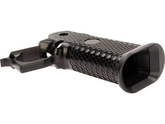 KF CNC Aluminum Grip for Tokyo Marui Hi-Capa Airsoft Pistols - Black