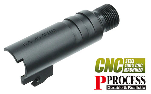 Load image into Gallery viewer, Guarder Steel CNC Chamber for MARUI .45 Series - TYPE A #M1911-44(A)BK