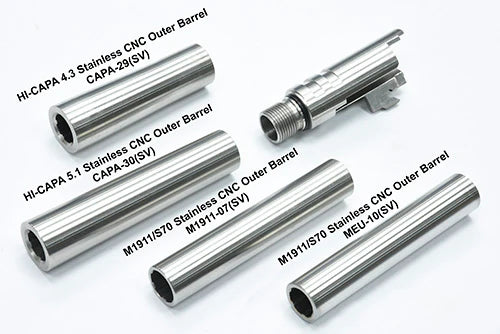 Load image into Gallery viewer, Guarder Stainless CNC Chamber for MARUI .45 Series - TYPE A #M1911-44(A)SV