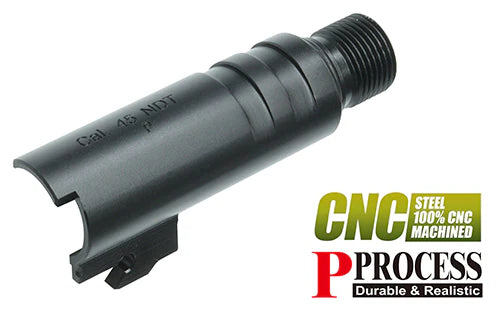 Load image into Gallery viewer, Guarder Steel CNC Chamber for MARUI .45 Series - TYPE D #M1911-44(D)BK