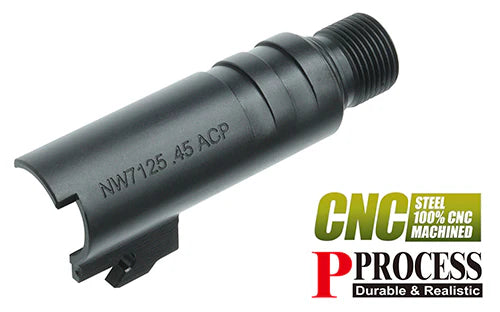 Load image into Gallery viewer, Guarder Steel CNC Chamber for MARUI .45 Series - TYPE E #M1911-44(E)BK