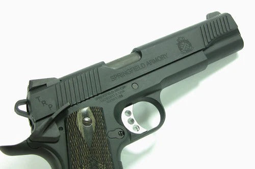 Load image into Gallery viewer, Guarder Aluminum Slide & Frame for MARUI MEU.45 (TRP/Black) #MEU-05(C)BK