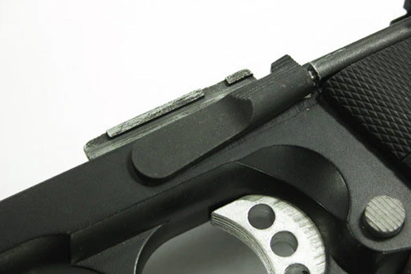 Load image into Gallery viewer, Guarder Steel Slide Stop for Tokyo Marui MEU - Black #MEU-15(BK)