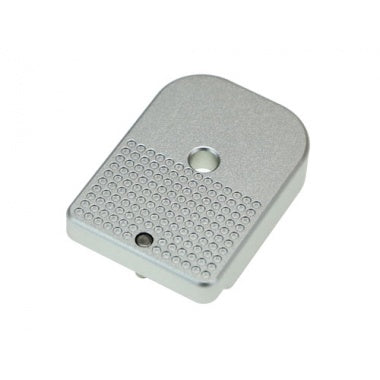 Load image into Gallery viewer, CowCow D01 Dottac Magazine Base For Marui Hi-Capa Series - Silver #CCT-TMHC-002