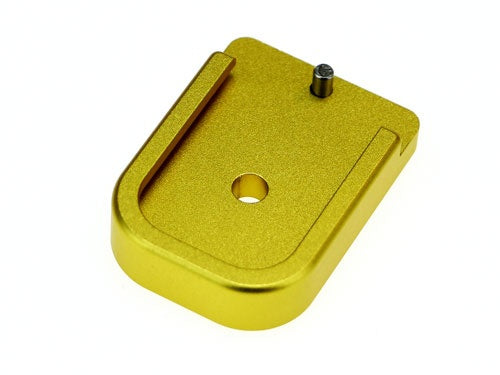 Load image into Gallery viewer, CowCow D01 Dottac Magazine Base For Marui Hi-Capa Series - Gold #CCT-TMHC-004