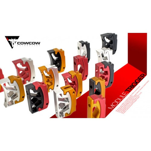 COWCOW Module Trigger Base - Red For Marui Hi-Capa