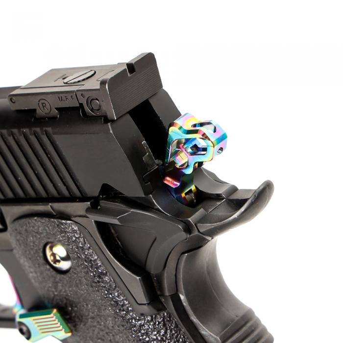 Load image into Gallery viewer, NINE BALL Hi-CAPA 5.1/4.3 Custom HEXA Hammer - Rainbow
