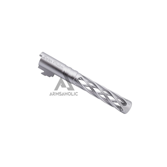 Dr. Black 5.1 Dinging Aluminum Outer Barrel - Silver