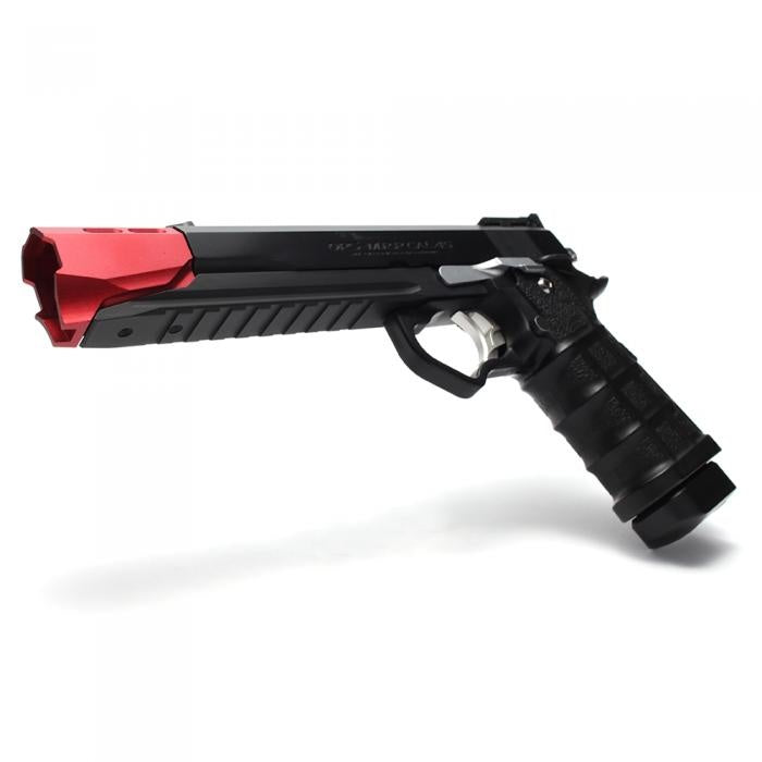 Load image into Gallery viewer, NINE BALL LayLax Hi-Capa Custom Lower Frame R Edge 5.1 & Compensator - Red