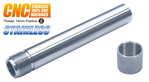 Guarder Stainless Threaded Outer Barrel for Tokyo Marui P226 (14mm Positive)