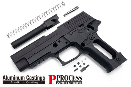 Load image into Gallery viewer, Guarder Enhanced Full Kits for MARUI P226 Rail (Black/Late Ver. Marking) #P226-25(R)BK