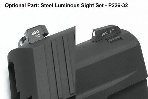 Load image into Gallery viewer, Guarder Enhanced Full Kits for MARUI P226 Rail (Black/Late Ver. Marking) #P226-25(R)BK