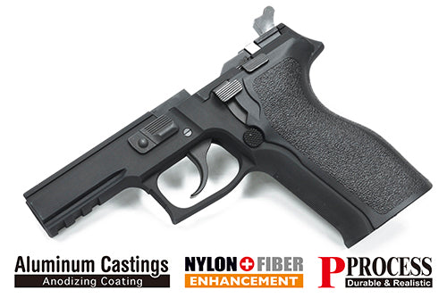 Guarder Aluminum Frame Complete Set For MARUI P226 (E2/Black) 