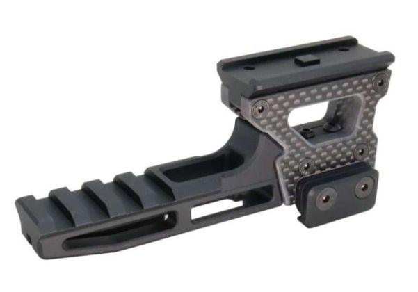 Load image into Gallery viewer, Revanchist Airsoft Modular Optics Mount for T2 Mount & Laser Devices Riser (2.26 inch, Black) #RA_10098_V2