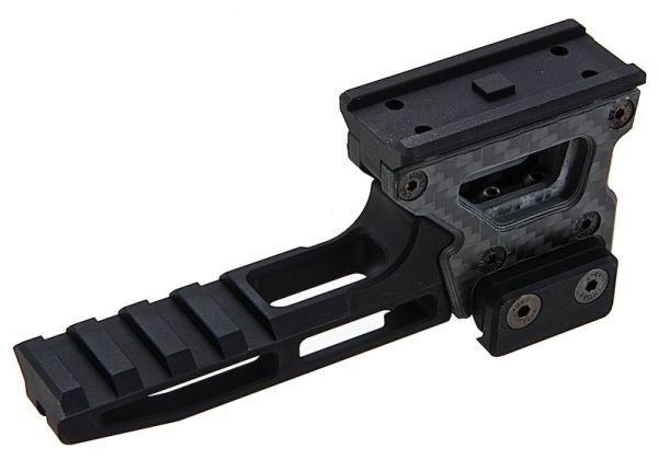 Load image into Gallery viewer, Revanchist Modular Optics Mount V2 for T2 Mount, Red Dot Mount & Laser Devices Riser (2.26 inch, BK) #RA_10100_V2