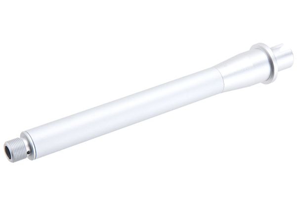 Load image into Gallery viewer, Revanchist Airsoft Tokyo Marui MWS Outer Barrel Set (8.5 / 9 inch, Aluminum, Matt Silver) #RA_10105