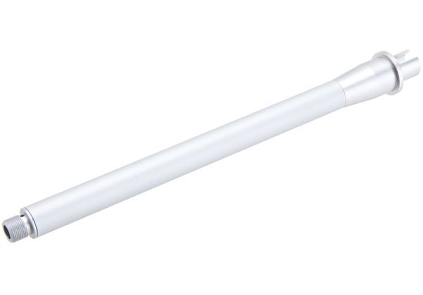 Load image into Gallery viewer, Revanchist Airsoft Tokyo Marui MWS Outer Barrel Set (11.5 inch, Aluminum, Matt Silver) #RA_10109
