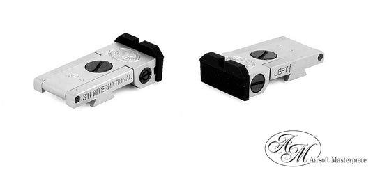 Airsoft Masterpiece Aluminum Rear Sight for Hi-CAPA - S Style