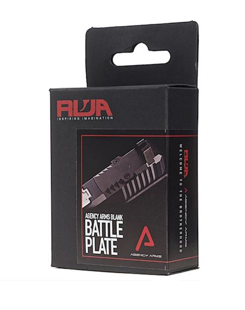 RWA Agency Arms Blank Battle Plate for Marui G17 RMR Slide