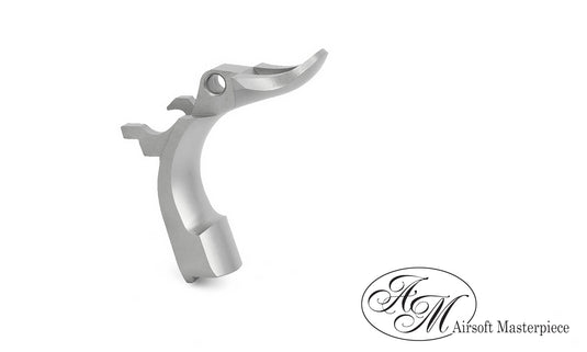 Airsoft Masterpiece Steel Grip Safety – S Style (Silver)