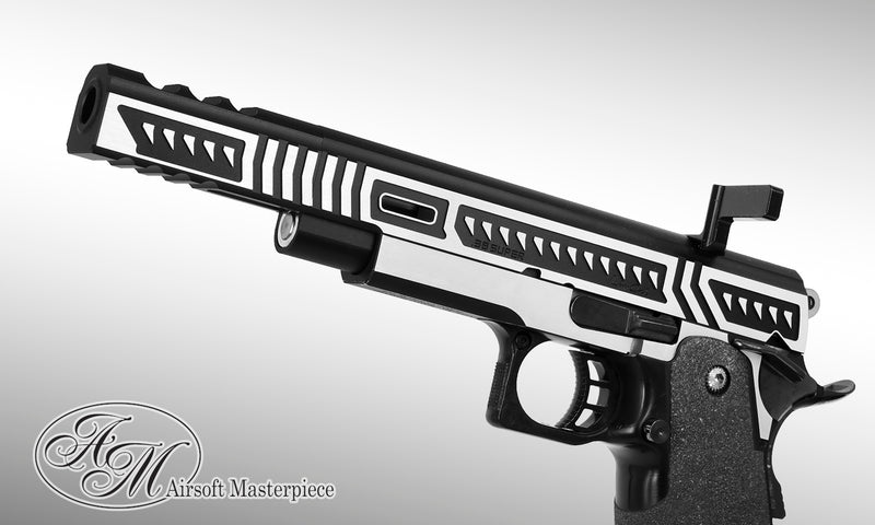 Load image into Gallery viewer, Airsoft Masterpiece LimCat SaberCat Open slide for Hi-Capa Series - Black