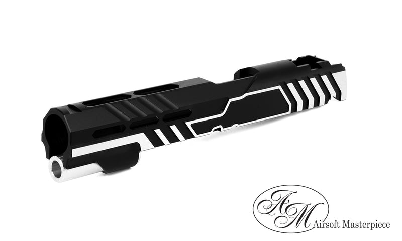 Load image into Gallery viewer, Airsoft Masterpiece Custom “ALPHA ver.2” Standard Slide for Hi-CAPA/1911 #SL-AMC23-51 (3 Colors)