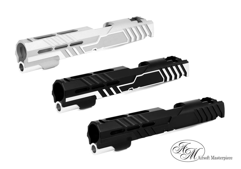 Load image into Gallery viewer, Airsoft Masterpiece Custom “ALPHA ver.2” Standard Slide for Hi-CAPA/1911 #SL-AMC23-51 (3 Colors)