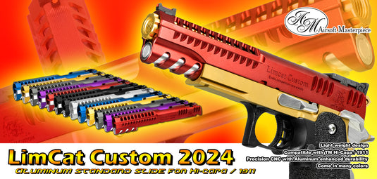 Airsoft Masterpiece “LimCat Custom 2024” Slide for Hi-CAPA 5.1
