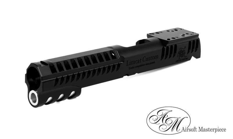 Load image into Gallery viewer, Airsoft Masterpiece Custom “LimCat Custom” Carry Optic Slide for Hi-CAPA/1911 #SL-LCCCO (3 Colors)