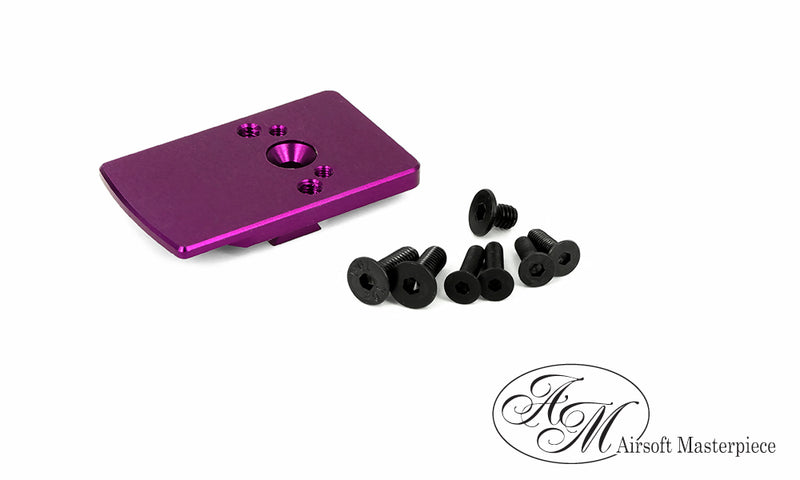 Load image into Gallery viewer, Airsoft Masterpiece Rear Sight Mount for Hi-CAPA 5.1- Purple #SM-RSHC-PU