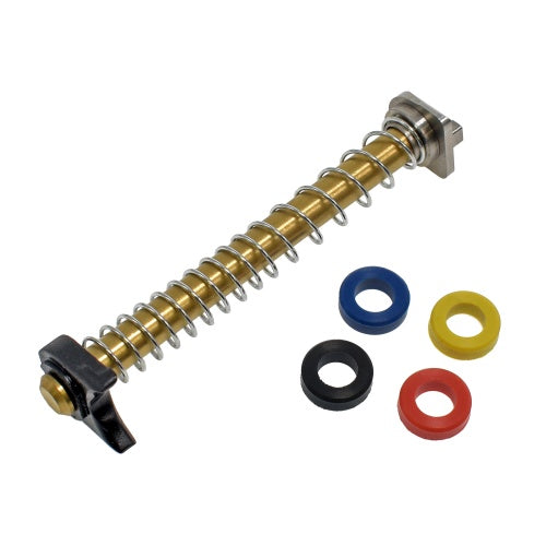 COWCOW Stainless Steel G19 Guide Rod Set - Gold for G19 - Black