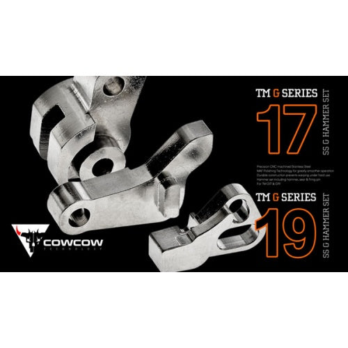 COWCOW Stainless Steel Hammer Set For TM G17 Gen3 and Gen4 & G19 Gen3 and Gen4 #CCT-TMG-025