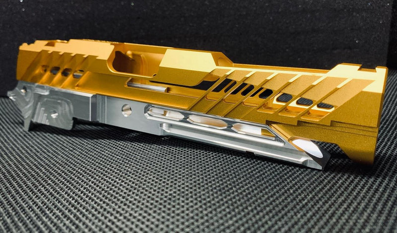 Load image into Gallery viewer, Dr. Black 3.9 Aluminum Frame – Type 2 for Hi-CAPA - Silver