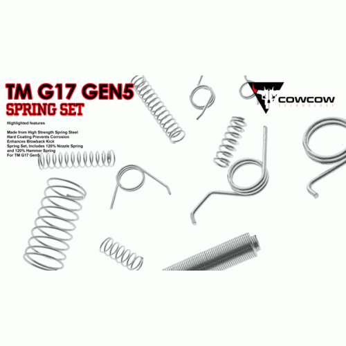 Load image into Gallery viewer, COWCOW TM G17 Gen5 Spring Set #CCT-TMG-071