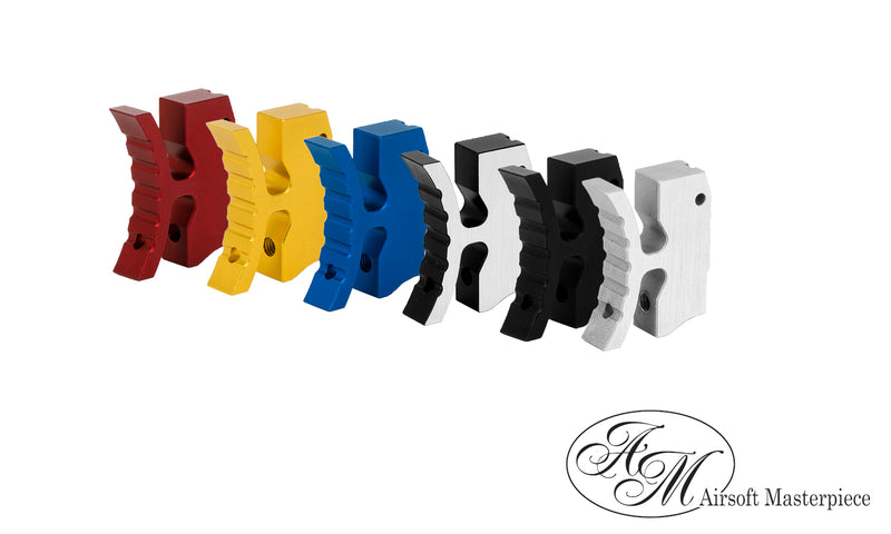 Load image into Gallery viewer, Airsoft Masterpiece Aluminum Curve Trigger – Type 14 for Hi-CAPA / 1911