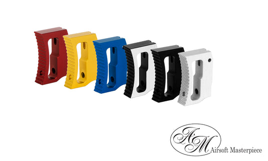 Airsoft Masterpiece Aluminum Curve Trigger – Type 16 for Hi-CAPA / 1911
