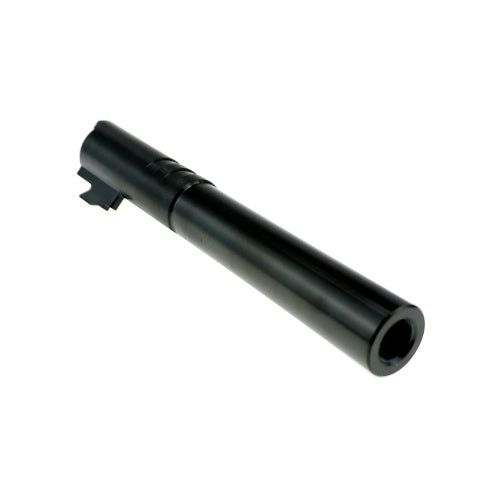 CowCow OB1 5.1 SS Threaded Outer Barrel (.45 marking) - Black For Marui Hi-Capa Series #CCT-TMHC-012