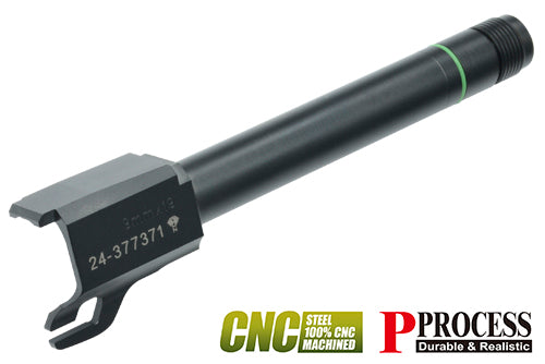 Load image into Gallery viewer, Guarder Steel CNC Threaded Outer Barrel for MARUI USP (14mm Negative/Black) #USP-10(BK)