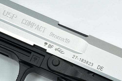 Load image into Gallery viewer, Guarder Aluminum CNC Slide Set for MARUI USP Compact (Silver) #USP-36(SV)