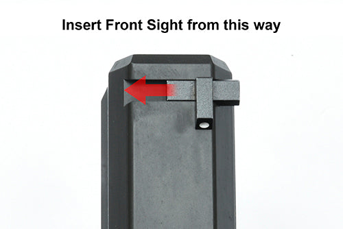 Load image into Gallery viewer, Guarder Aluminum CNC Slide Set for MARUI USP Compact (Silver) #USP-36(SV)