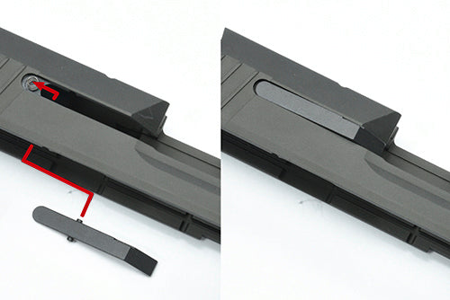 Load image into Gallery viewer, Guarder Aluminum CNC Slide Set for MARUI USP Compact (Silver) #USP-36(SV)
