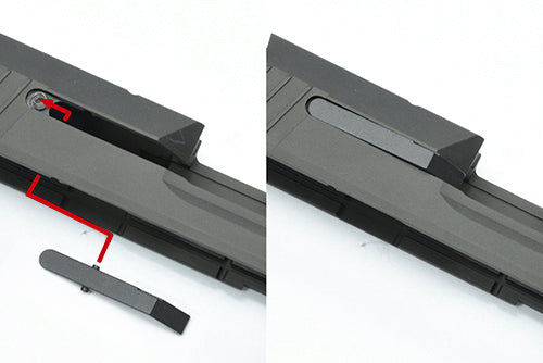 Guarder Aluminum CNC Slide Set for MARUI USP Compact (Silver)