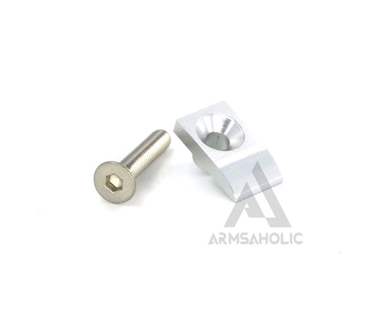 AIP CNC Aluminum Hammer Protection Pad For Marui Hi-Capa / M1911 Silver