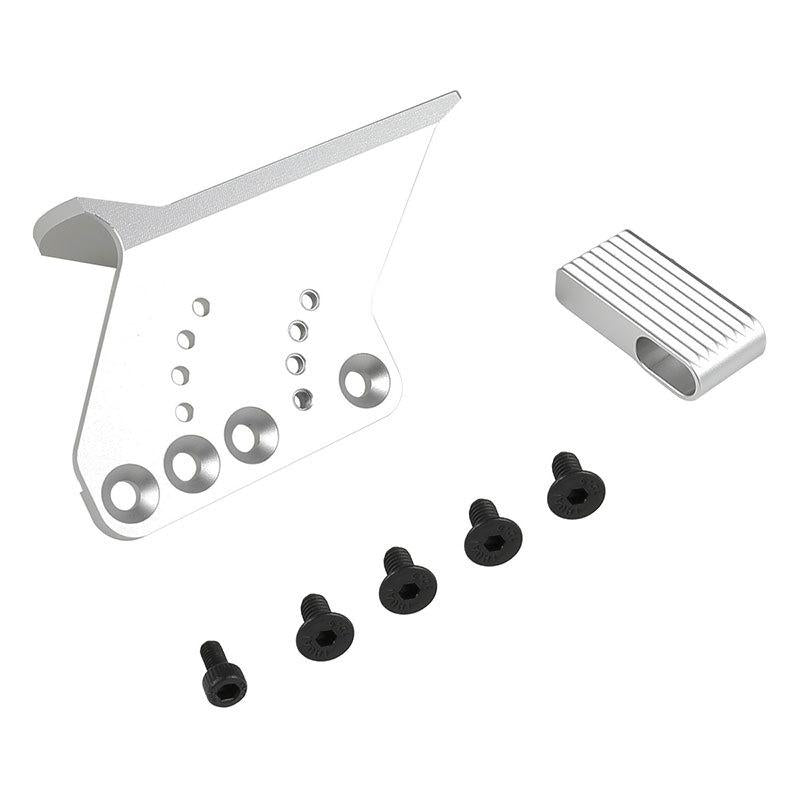 Load image into Gallery viewer, Revanchist Airsoft Optic Mount w/ Adjustable Thumb Rest For Tokyo Marui Hi-Capa GBB (Matt Silver) RA-10009